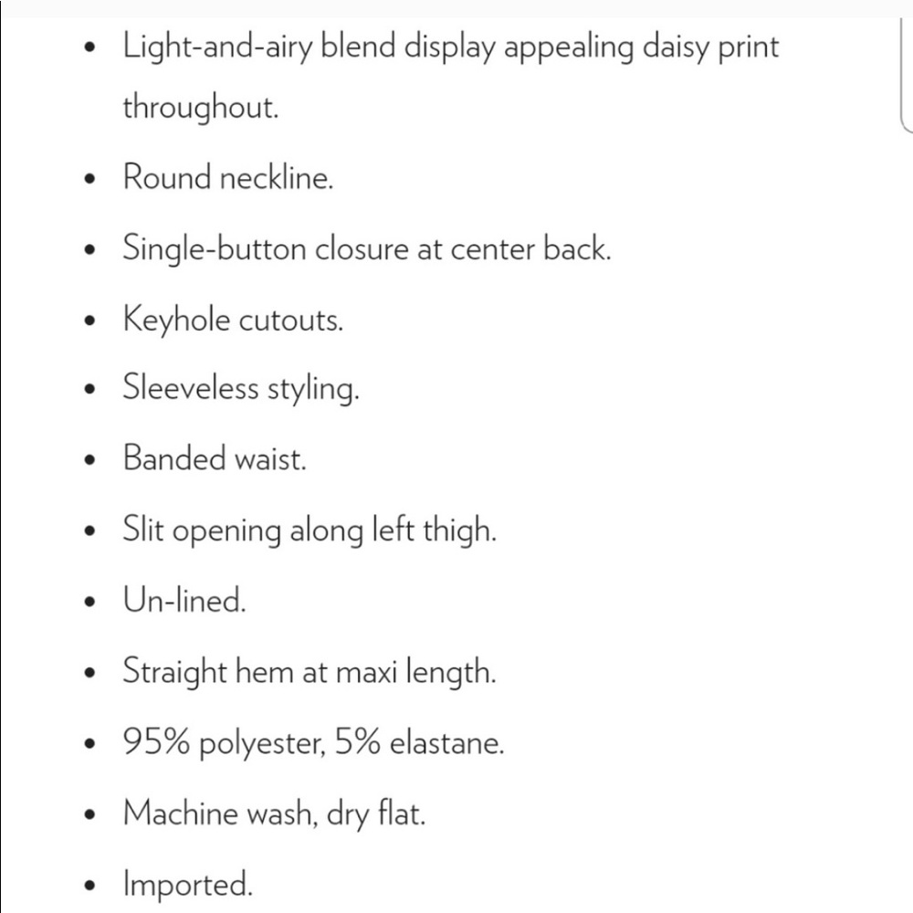 ❌SOLD❌⬇️ 🎉🎉🆕Micheal Kors Floral Maxi Dress - Picture 5 of 8